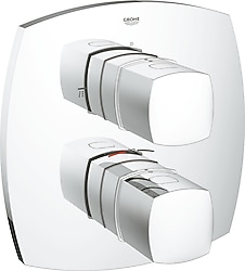 Grohe Grandera 19948000 Krom Termostatik Ankastre Banyo Bataryası