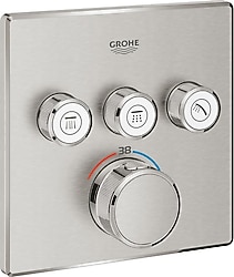 Grohe Grohtherm 29126DC0 SmartControl SuperSteel Banyo Bataryası