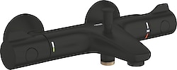 Grohe Grohtherm 800 1022032430 Mat Siyah Termostatik Banyo Bataryası