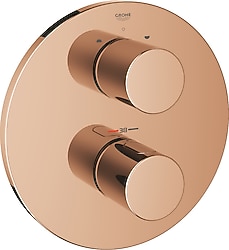 Grohe Grohtherm 3000 Cosmopolitan 19468DA0 Warm Sunset Termostatik Ankastre Banyo Bataryası