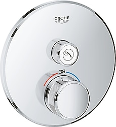 Grohe Grohtherm SmartControl 29118 Termostatik Ankastre Duş Bataryası