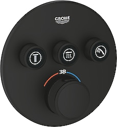 Grohe Grohtherm SmartControl 29508KF0 3 Yönlü Ankastre Termostatik Duş Bataryası