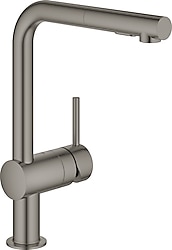 Grohe Minta 30274AL0 Brushed Hard Graphite Tek Kumandalı Mutfak Bataryası