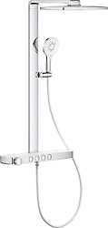 Grohe Rainshower Aqua Pure 1009610000 Termostatik Bataryalı Krom Duş Seti