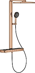 Grohe Rainshower Aqua Pure 100961DA00 Termostatik Bataryalı Warm Sunset Duş Seti