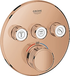 Grohe Smart Control 29121DA0 Warm Sunset Termostatik Ankastre Banyo Bataryası