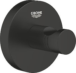Grohe Start Quickfix 411732430 Mat Siyah Bornoz Askısı