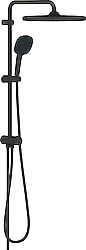 Grohe Tempesta System 250 Cube 269772431 Divertörlü Mat Siyah Duş Seti