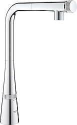 Grohe Zedra SmartControl 31593002 Krom Spiralli Mutfak Bataryası