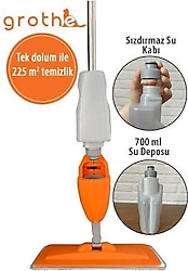 Grothe Wipe 700 cc Sprey Mop + Yedek Bez