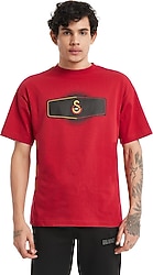 GS Store Galatasaray E232020 Kısa Kollu Bisiklet Yaka Erkek Tişört
