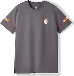 GS Store Galatasaray E252096 Kısa Kollu Bisiklet Yaka Erkek Tişört