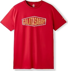 GS Store Galatasaray E252097 Kısa Kollu Bisiklet Yaka Erkek Tişört