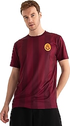GS Store Galatasaray Match Day E232278 Kısa Kollu Bisiklet Yaka Tişört