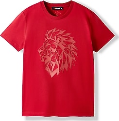 GS Store Galatasaray K252099 Kısa Kollu Bisiklet Yaka Kadın Tişört