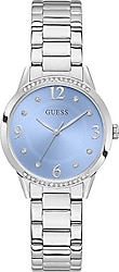 Guess Angelina GUU1478L1M Gümüş-Mavi Kadın Kol Saati
