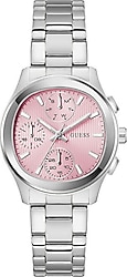 Guess Birdie GUGW1031L1 Gümüş-Pembe Kadın Kol Saati