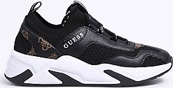 GUESS Calebb 5 Sneaker Donna Basse | Nero | Tomaia Sintetica Con Tacco 6cm | Scarpe Casual Alla Moda