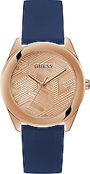 Guess Cubed GUGW0665L2 Mavi-Rose Gold Kadın Kol Saati
