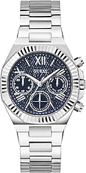 Guess Equality GUGW0769L1 Gümüş-Lacivert Kadın Kol Saati
