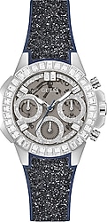 Guess Bombshell GUGW0313L1 Siyah-Gümüş Kadın Kol Saati