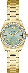 Guess Mini Luna GUGW0841L5 Altın-Yeşil Kadın Kol Saati
