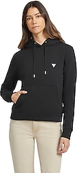 Guess Mini Patch W4YQ04KC811 Kapüşonlu Kadın Sweatshirt