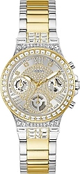 Guess Moonlight GUGW0320L7 Gümüş-Altın Kadın Kol Saati