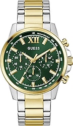 Guess Walker GUGW0900G5 Gümüş-Yeşil Erkek Kol Saati
