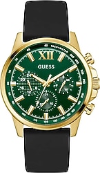 Guess Walker GUGW0913G4 Siyah-Yeşil Erkek Kol Saati