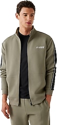 Guess Z2YQ10KB3P2 Tam Fermuarlı Erkek Sweatshirt