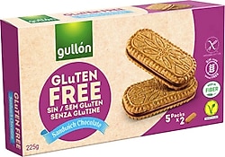 Gullon Glutensiz Çikolata Dolgulu Sandviç Bisküvi 225 gr