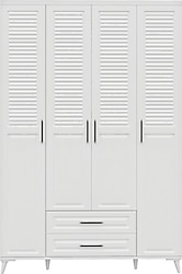 Guneystore Sanat 4 Kapaklı Gardırop