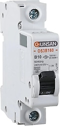 Günsan Valta 1x10 A 6 kA B Tipi Elektrik Sigortası