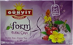 Günvit Naturalist Karışık Form 20'li Bitki Çayı