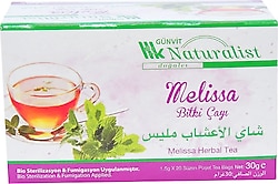 Günvit Naturalist Melisa 1.5 gr 20'li Süzen Poşet Bitki Çayı