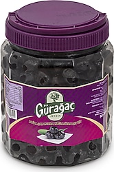 Gürağaç Doğal Salamura Yağlı Siyah Zeytin 1 kg