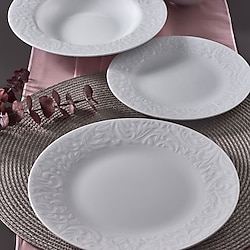 Güral Porselen Bronte 24 Parça 6 Kişilik Yemek Takımı