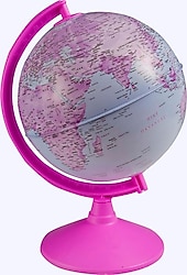 Gürbüz Işıksız Pembe Siyasi 20 cm Küre 43202
