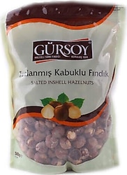 Gürsoy 500 gr Tuzlanmış Kabuklu Fındık