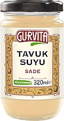 Gurvita Jöle Kıvamında Tavuk Suyu Sade 320 ml
