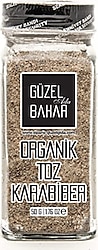 Güzel Ada Organik Toz Karabiber 60 gr