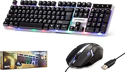 Hadron H837Q Kablolu Oyuncu Klavye Mouse Seti