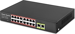 Hadron HD16 16 Port 10/100/1000 Mbps Gigabit PoE Switch