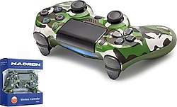 Hadron HD323A Yeşil Kamuflaj Kablosuz PS4 Oyun Kolu