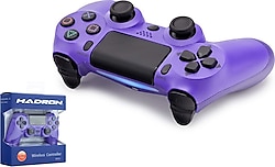 Hadron HD323D Mor Kablosuz PS4 Oyun Kolu