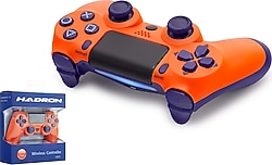 Hadron HD323H Turuncu Kablosuz PS4 Oyun Kolu