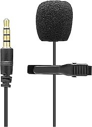 Hadron HD571A 3.5 mm 3 Boğumlu Kablolu Yaka Mikrofonu