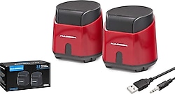 Hadron HD6024 1+1 3 W Kırmızı Hoparlör