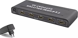 Hadron HDX1294 Full HD 1 Giriş 4 Çıkış HDMI Splitter